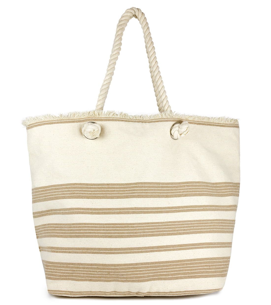 Magid Women's Spring Oversized Cotton Tote Bag with Rope Handle Natural - Walmart.com | Walmart (US)