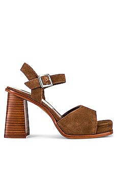 Dolce Vita Aubrey Sandal in Chestnut from Revolve.com | Revolve Clothing (Global)