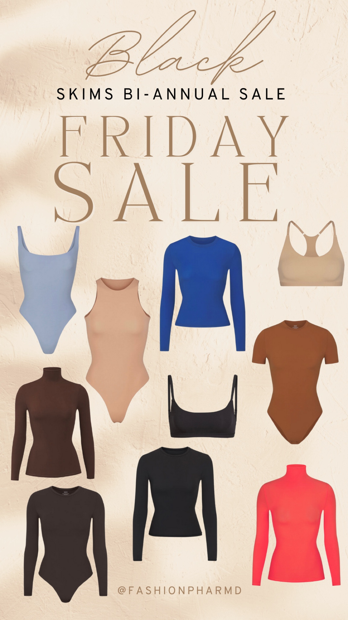 Skims is selling fast! My favorite line from them is the fits everybody line, and a ton of it is included in the sale! I wear it in a large. These are literally the best basics! 

#LTKCyberWeek #LTKover40 #LTKmidsize