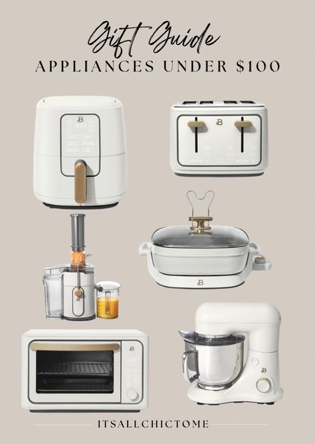 Super chic appliances for under $100! The white is my favorite color! 

#LTKunder100 #LTKSeasonal #LTKHoliday