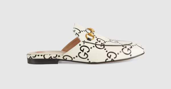 Gucci Princetown GG leather slipper | Gucci (US)