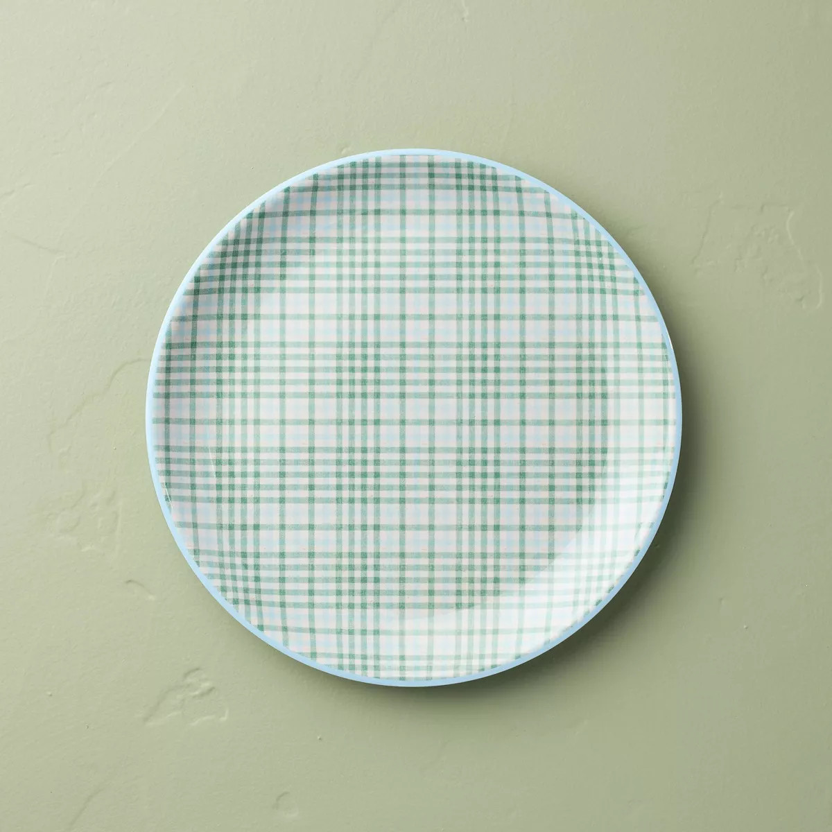 Layered Plaid Melamine Dining Plates - Hearth & Hand™ with Magnolia | Target