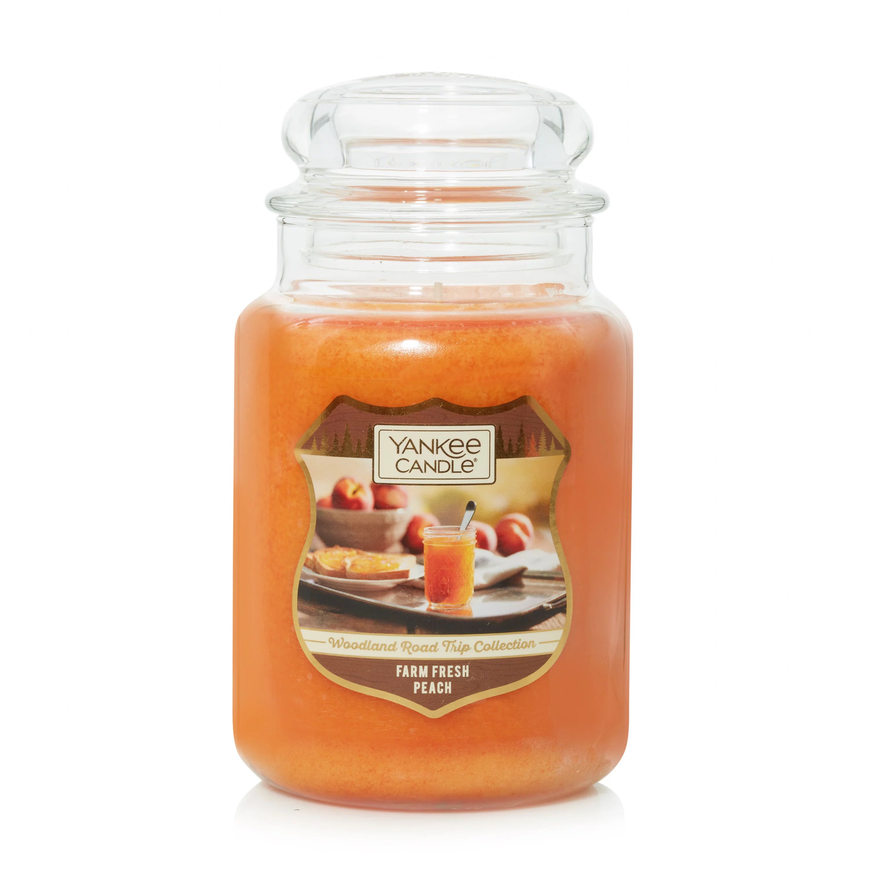 Yankee Candle Farm Fresh Peach - Original Large Jar Candle | Walmart (US)