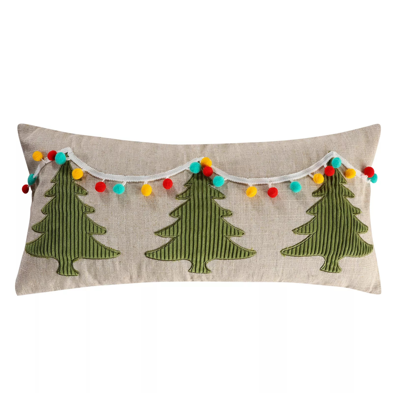 Levtex Home Let it Snow Xmas Pom Throw Pillow | Kohl's
