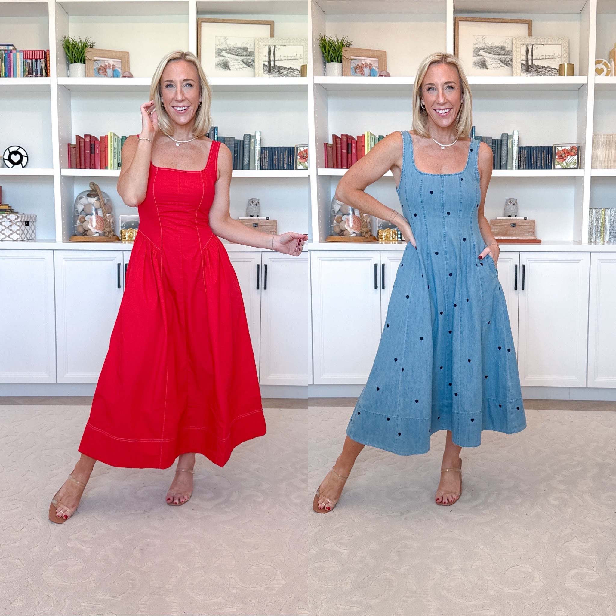 Walmart - more new dresses 

Sleeveless Cotton Panel Maxi Dress - size XS. $34. 2 colors. 

Embroidered Hearts Denim Panel Midi Dress - size XS. $34. 

 

#LTKOver40 #LTKSeasonal #LTKFindsUnder50