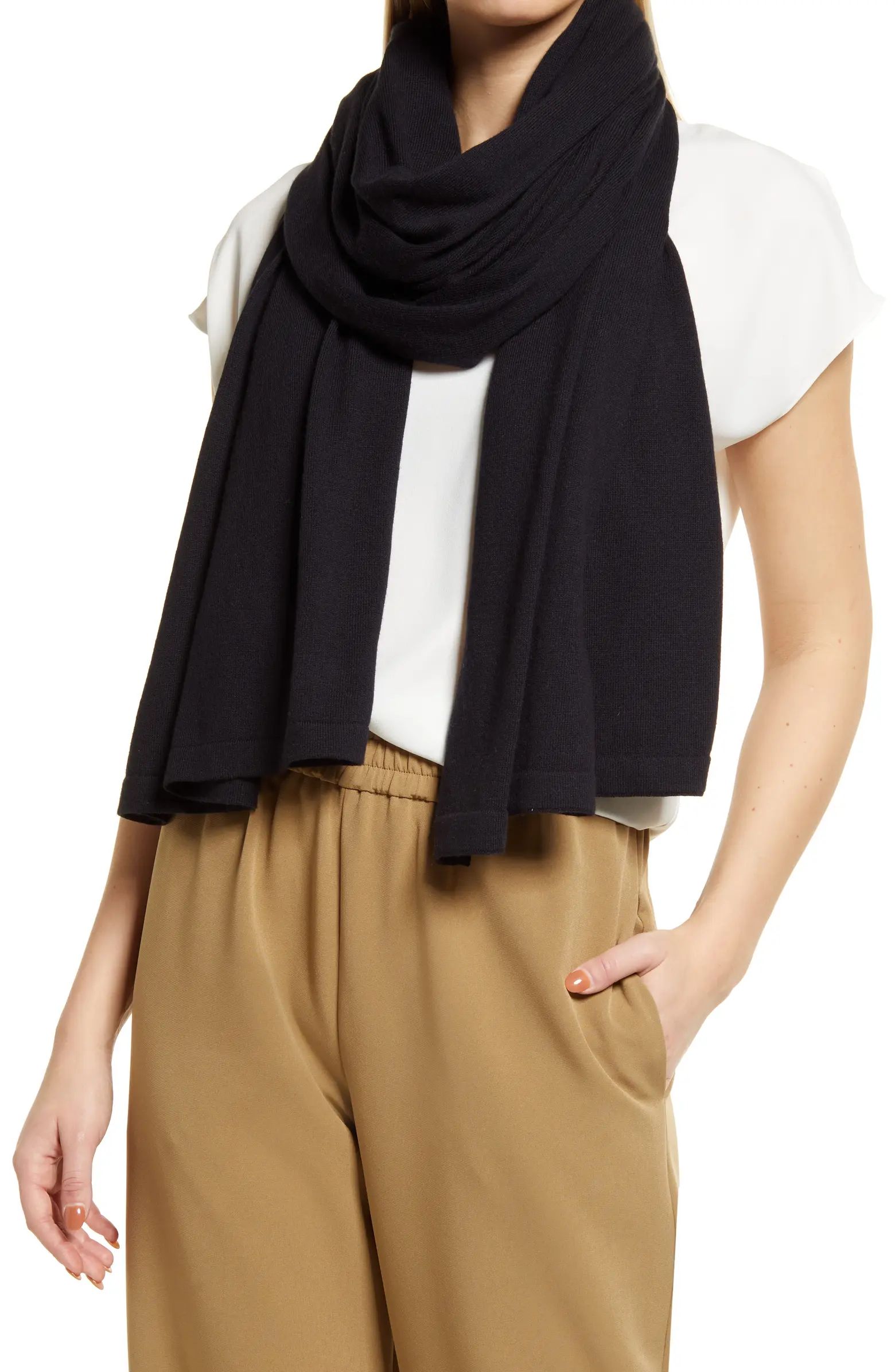 Nordstrom Transitional Knit Travel Wrap | Nordstrom | Nordstrom