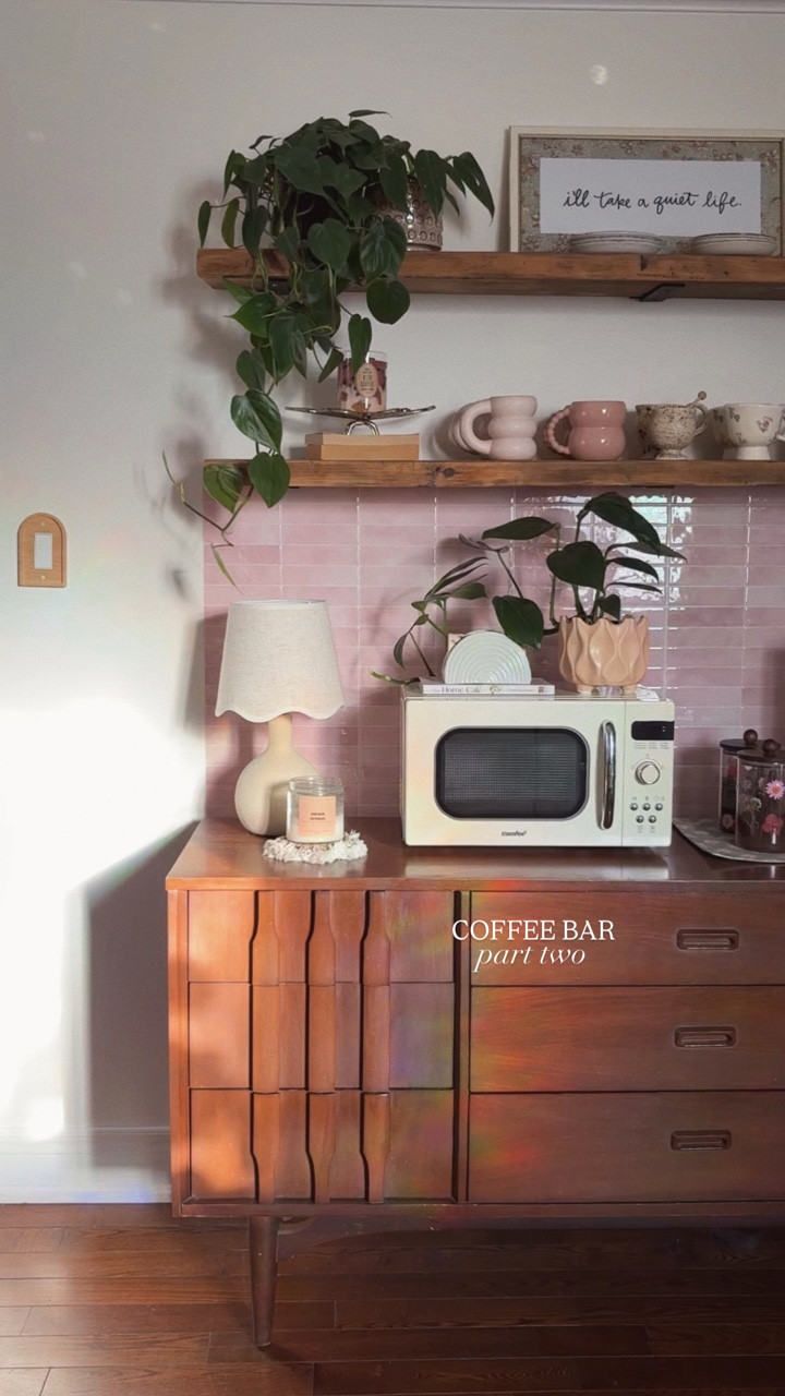 linking everything i can from my new coffee bar!! 🥹☕️🌸
 
coffee station, lamp, lighting, peel and stick tiles, smart tiles, retro appliances

#LTKStyleTip #LTKHome