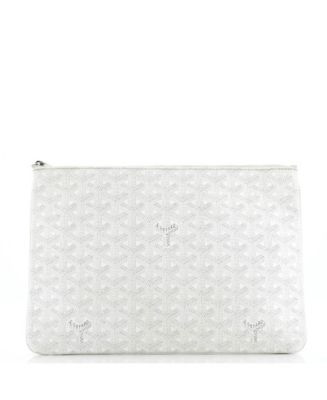 Pre-Owned Goyard MM Senat Zip Pouch Coated Canvas  | Bloomingdale's Handbags | Bloomingdale's (US)