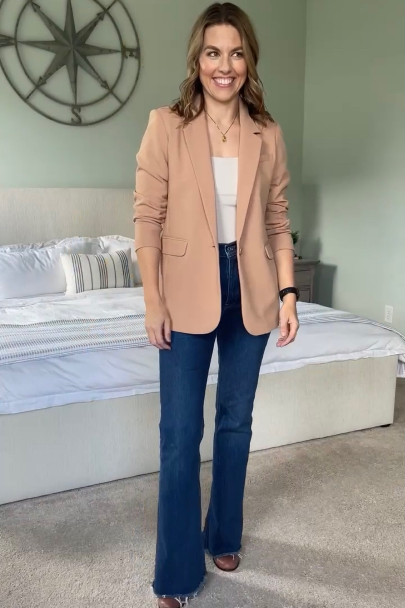 Love this blazer for fall. Get 20% off during the LTK exclusive in app sale. 

#LTKSale #LTKstyletip #LTKover40