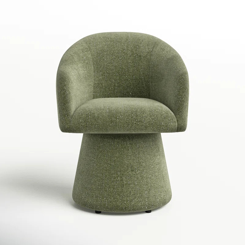 Kyo Chenille Upholstered Barrel Chair | Wayfair North America