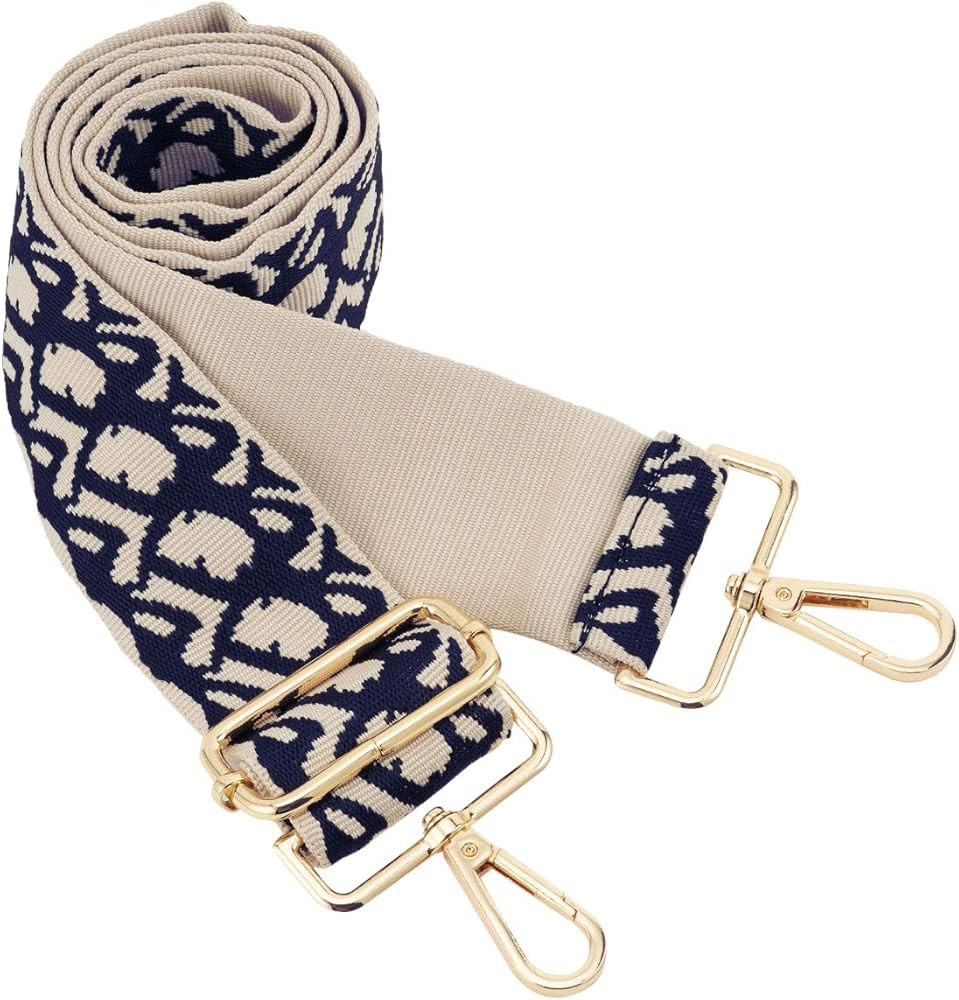 Wide Shoulder Strap Adjustable Replacement Belt Crossbody Canvas Bag Handbag | Amazon (US)