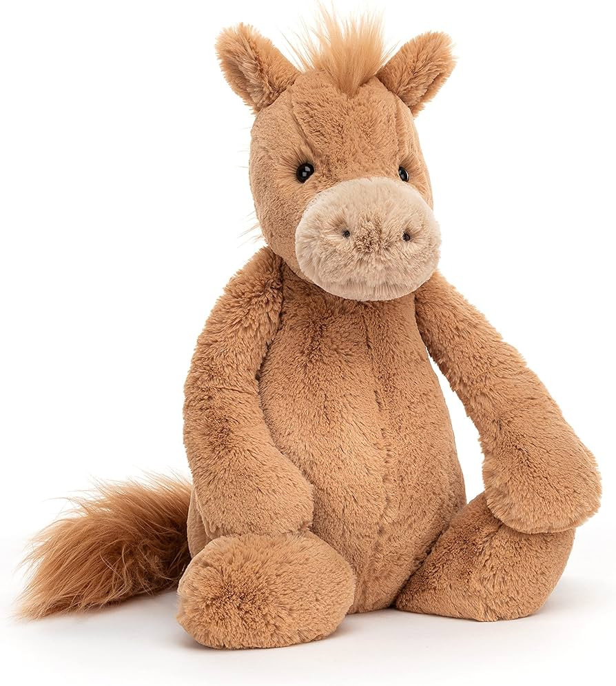 Jellycat Bashful Pony Stuffed Animal, Large 15 inches | Horse and Pony Plush Toy | Classic Childr... | Amazon (US)