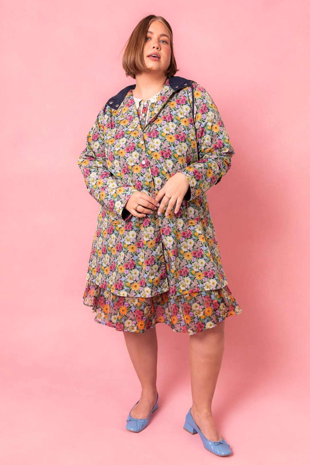 London Raincoat Made With Liberty Fabric | Ivy City Co