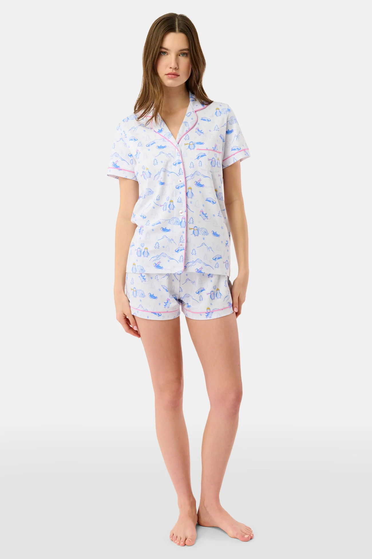 Penguin Party Polo Pajamas | Roller Rabbit