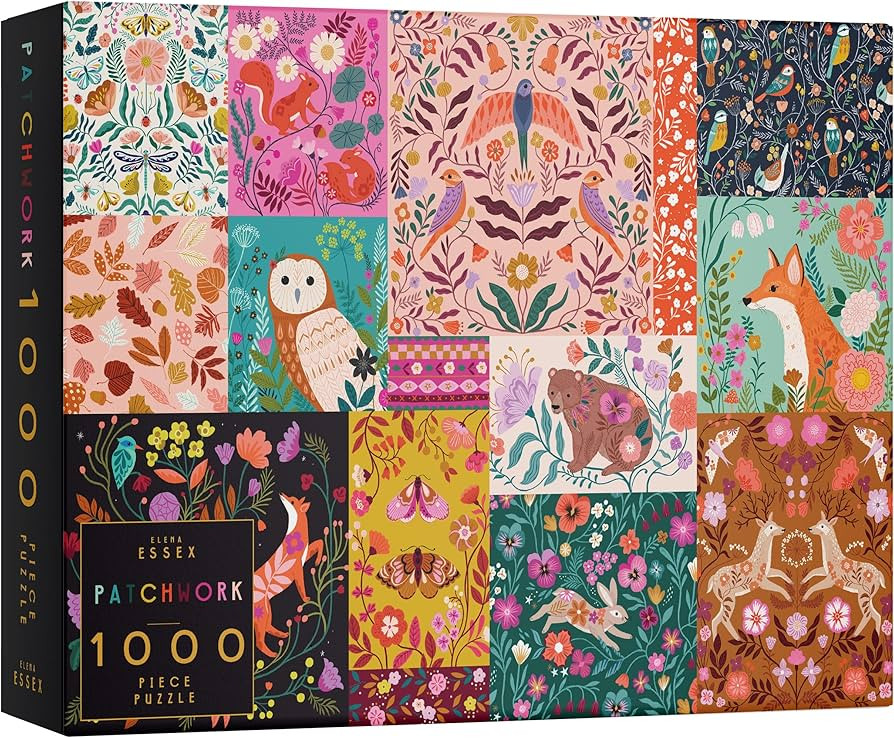 Elena Essex 1000 Piece Jigsaw Puzzles for Adults - Patchwork | jigsaws 1000 Pieces for Adults | J... | Amazon (US)