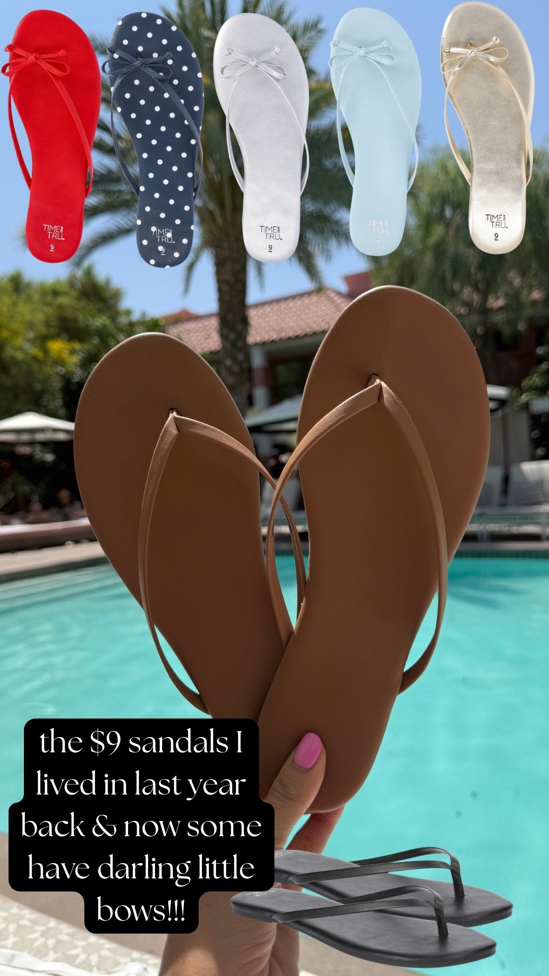 Walmart sandals BACK & they now have bow detailing on some colors. Run tts & so comfy!! Look just like the $65 tkees sandals 

#LTKmomlife #LTKSeasonal