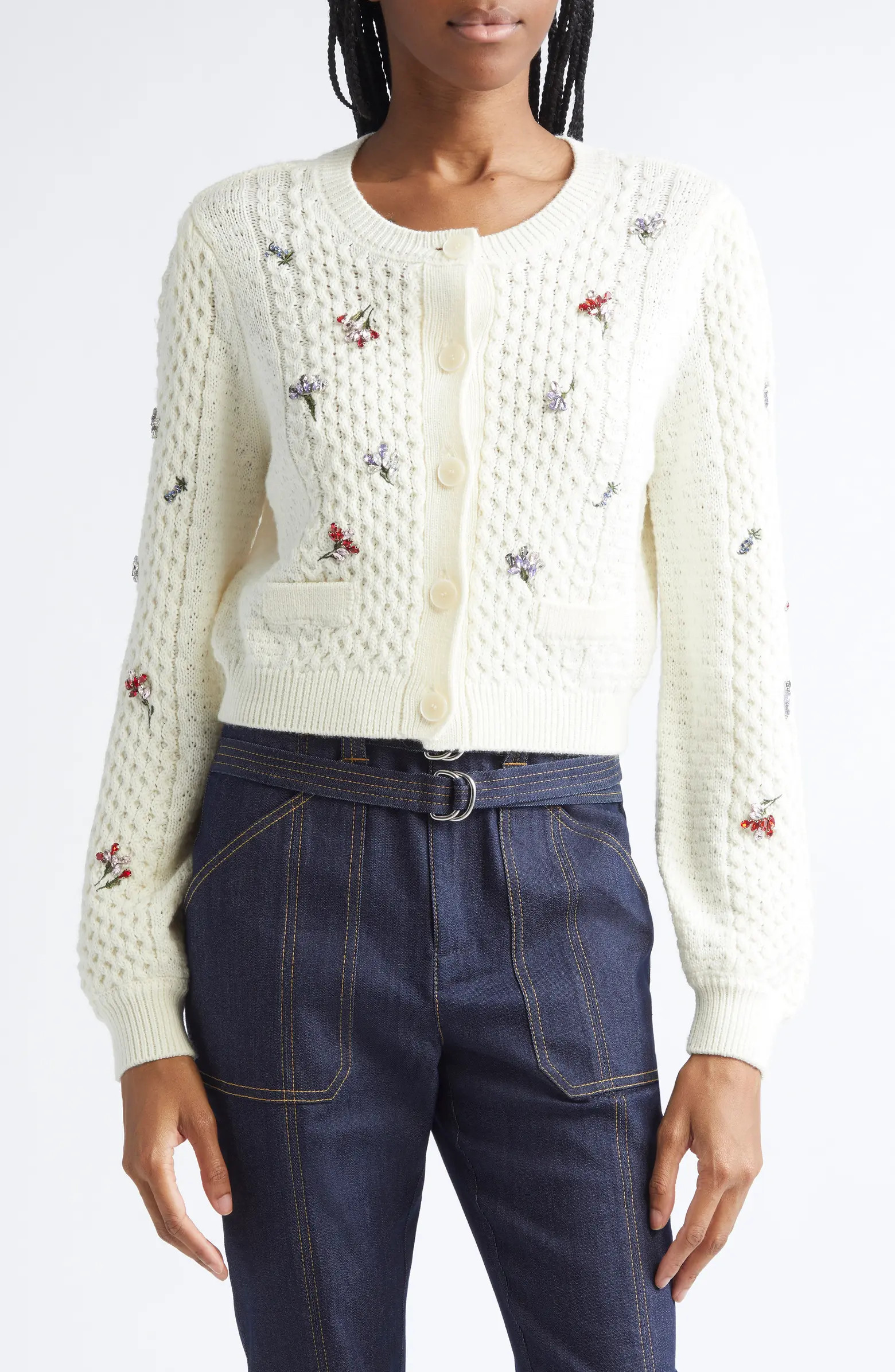 Rasa Beaded Cardigan | Nordstrom