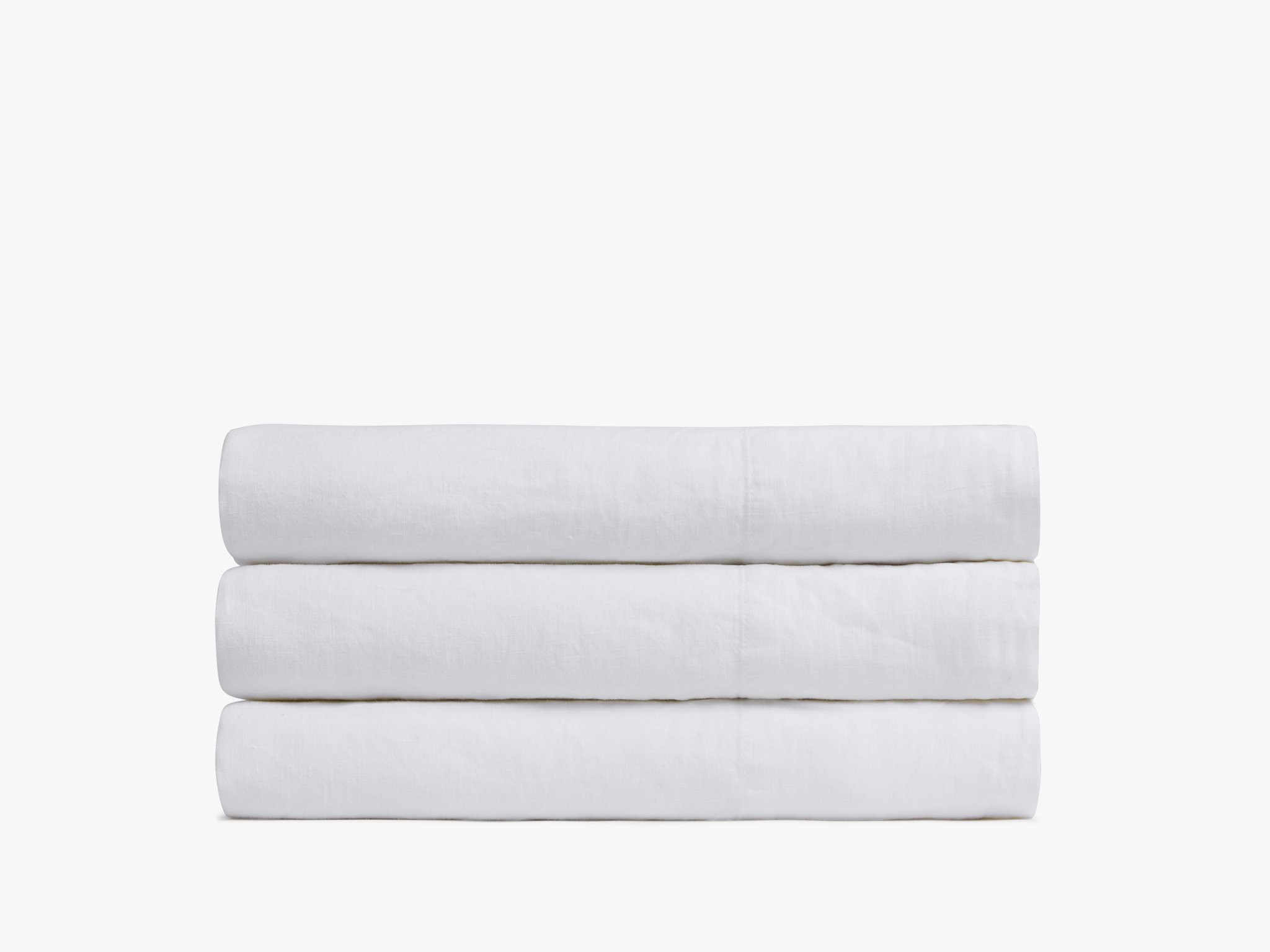 Full/Queen Linen Sheet in White | Parachute | Parachute