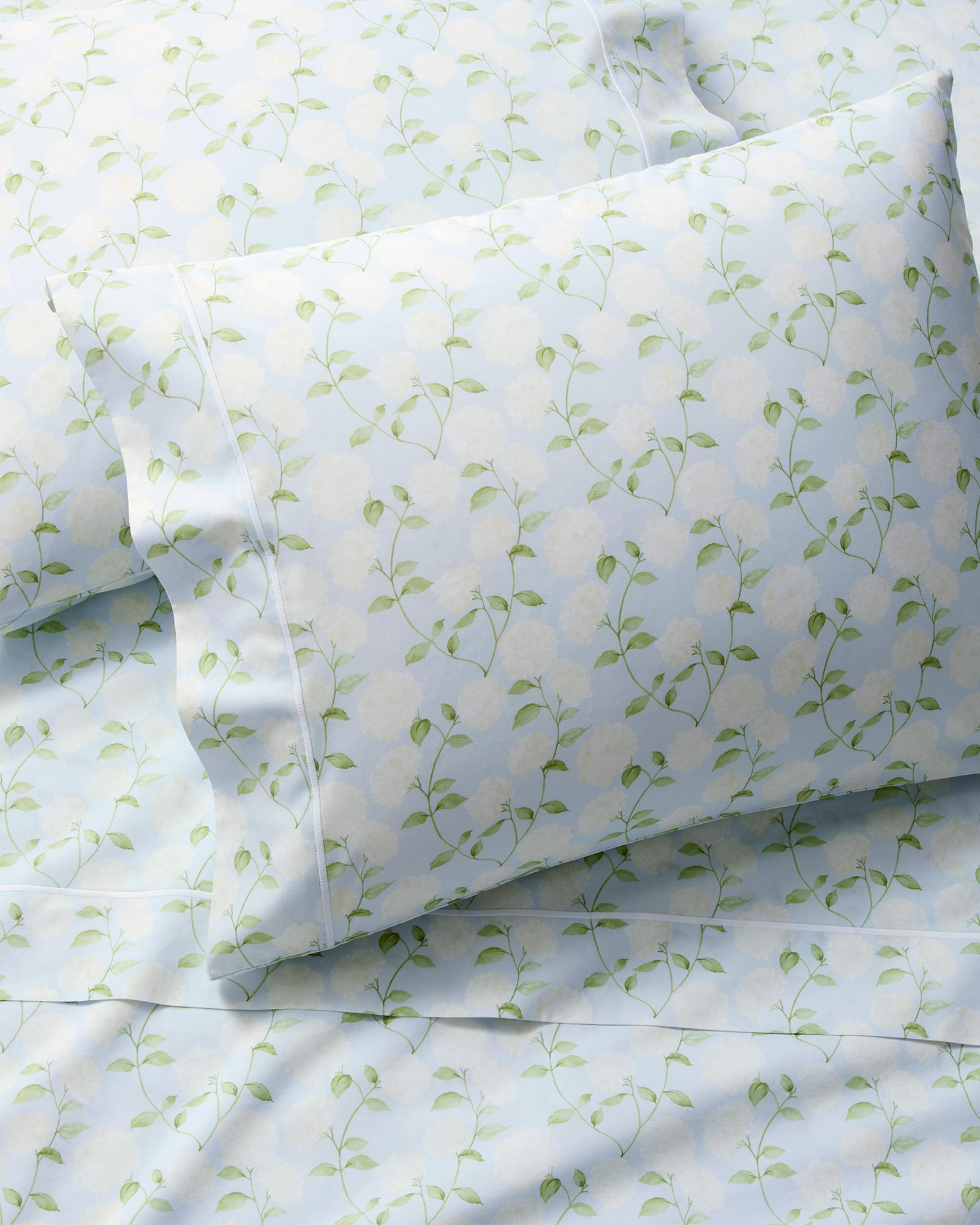 Hydrangea Percale Sheet Set | Serena and Lily