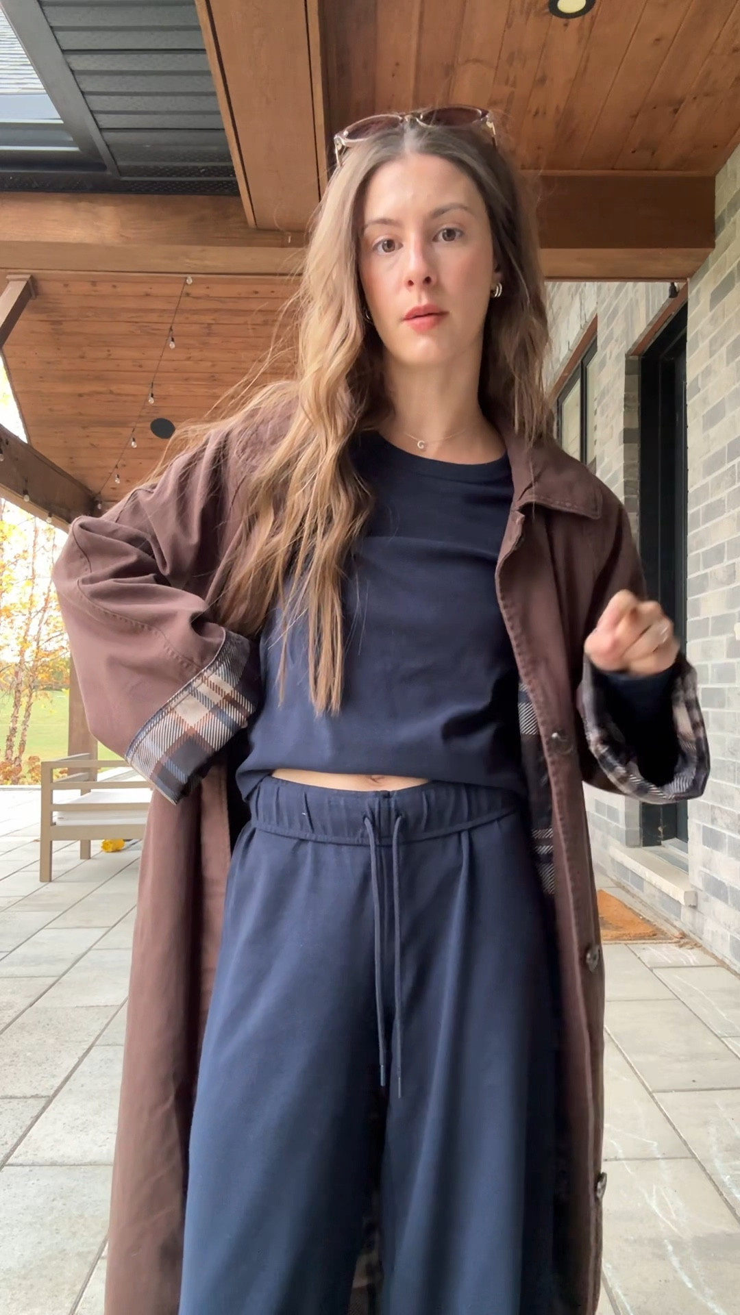 Loungewear but make it chic! Also this trench is such a perfect fall piece!

#LTKstyletip #LTKcanada #LTKfall