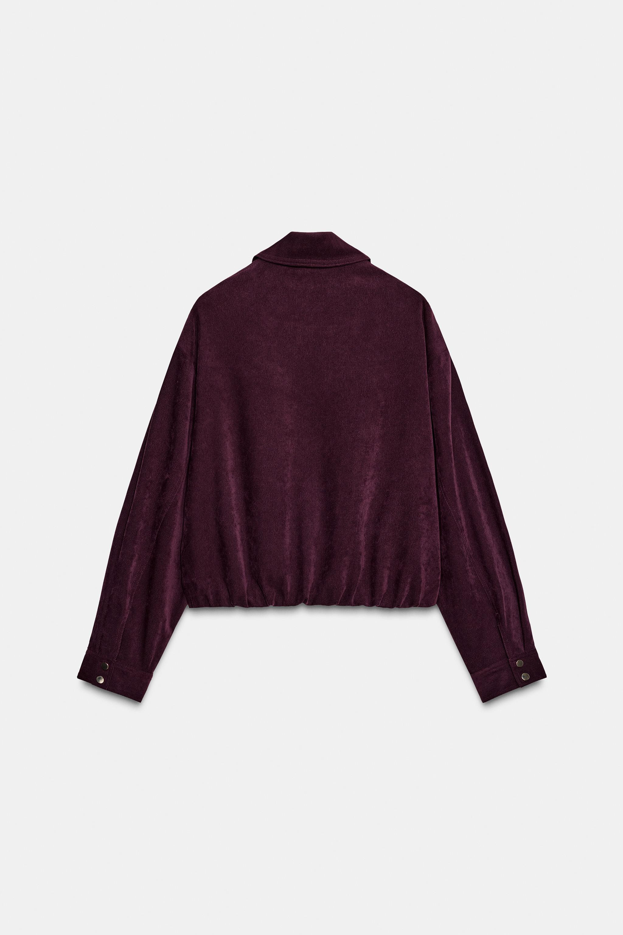 OVERSIZED BOMBER JACKET | Zara UK