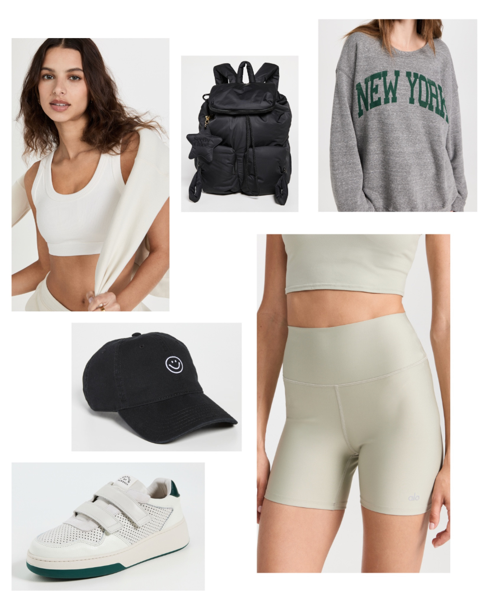 Shopbop Styling 🪐

Alo Yoga | Loeffler Randall | See By Chloe | NYC | Graphic Sweatshirt | Green Sneakers | Chunky Sneakers | Baseball Hat | Smiley Face | Puffy Bag | Biker Shorts | Alo Wellness Bra |  

#LTKshoecrush #LTKstyletip #LTKfit