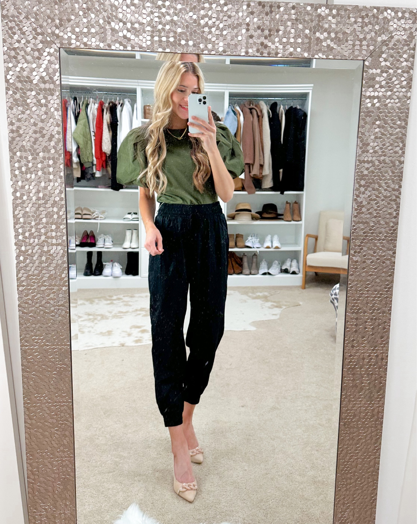 Target fall outfit. Target cargo jogger pant. Stilettos. Work outfit  

#LTKstyletip #LTKunder50 #LTKunder100