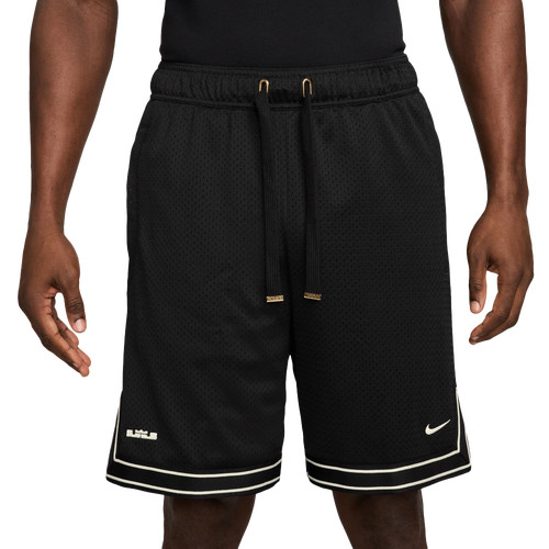 Nike Mens Nike LeBron 8 Inch Shorts - Mens Black/Sail Size S | Foot Locker (US)
