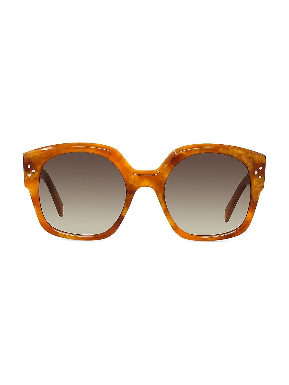 Women's 55MM Square Sunglasses - Havana | Saks Fifth Avenue