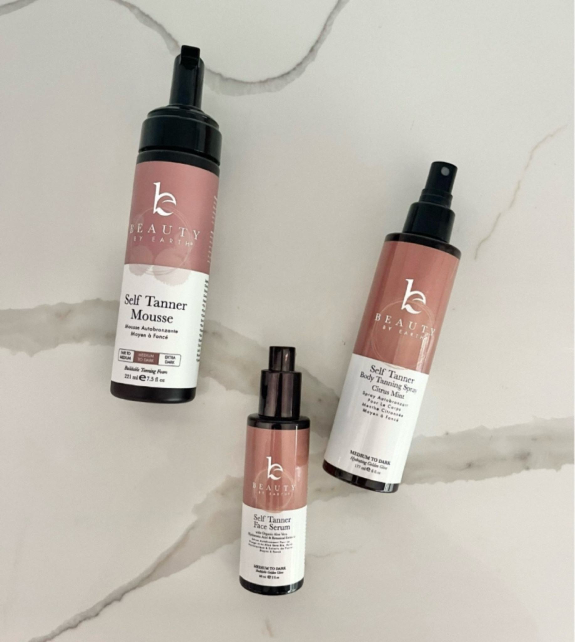 My favorite clean sunless tanner!  👉🏼 I’ve used almost every product from this line and the mousse is my favorite for all over body color.  It absorbs and dries quickly and gives great  natural color. I also like that it does not contain any bronzer, so it won’t stay in your clothes when you put it on. The color will develop after several hours. I like to put it on at night and sleep in it and rinse off in the morning. I apply with a mitt for even coverage. 
👉🏼  The spray is great for touchups in between applications.  It has a more natural coverage compared to the mousse. 
👉🏼 the face serum is great to sleep in and wake up with some nice color on your face.

** I have also tried the lotion from this line, and while it provides great coverage, I do think it takes a very long time to dry and leaves your skin feeling sticky for a while, so I prefer the mousse 
 
Non-toxic sunless tanner
Nontoxic skin care, clean beauty 
Self tanner 

#LTKSeasonal #LTKStyleTip