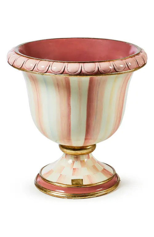 MACKENZIE CHILDS Rosy Stripe Urn at Nordstrom | Nordstrom