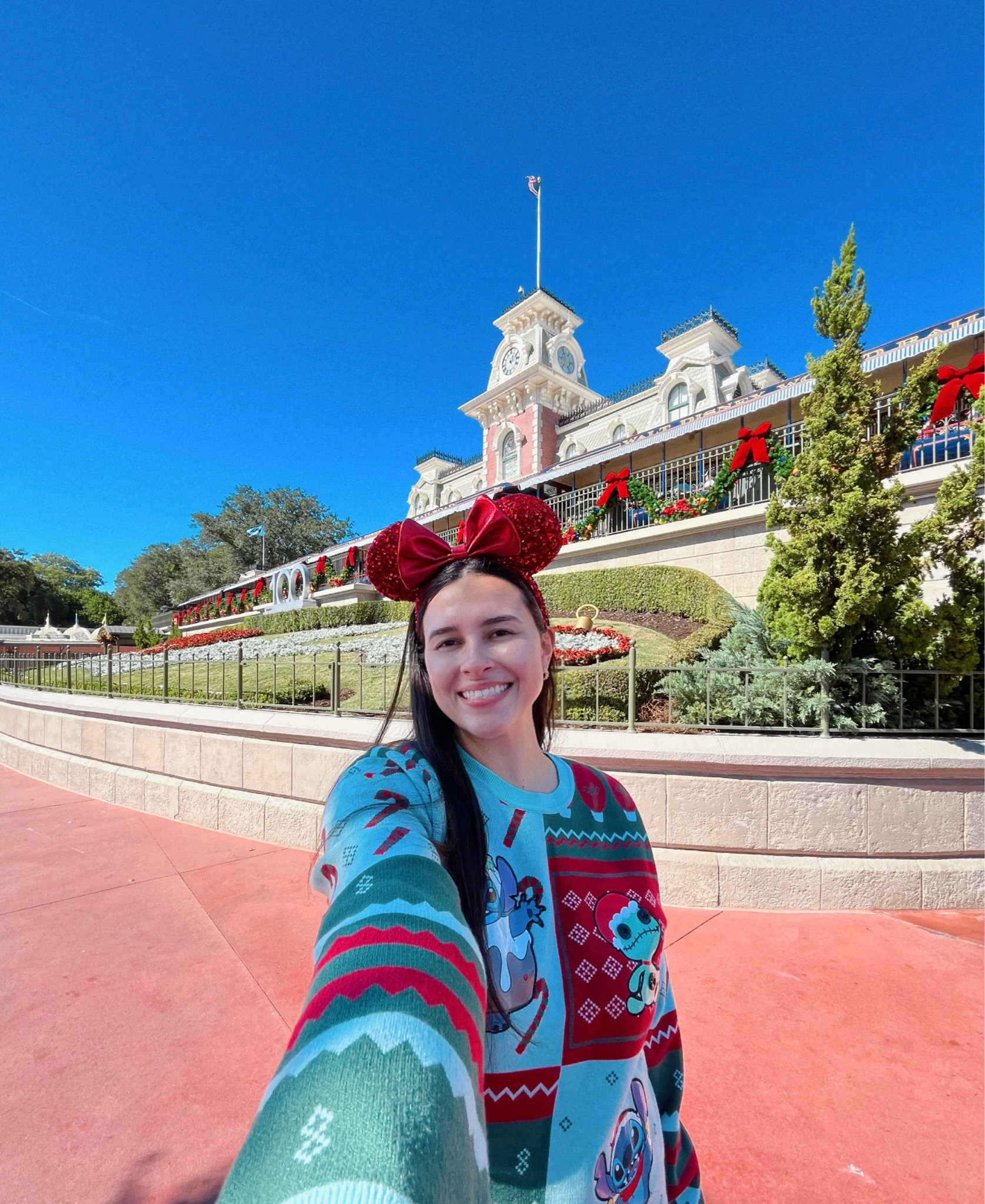 Christmas at Disney :) 

Sweater: BoxLunch
- comfortable, true to size, stretchy 

#LTKSeasonal #LTKHoliday #LTKGiftGuide