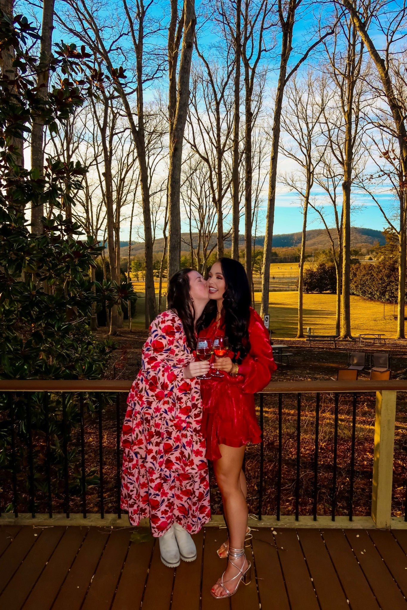 Wearing a small in this Amazon flowy red romper — perfect for spring! #founditonamazon 

#LTKootd #LTKSaleAlert #LTKWedding