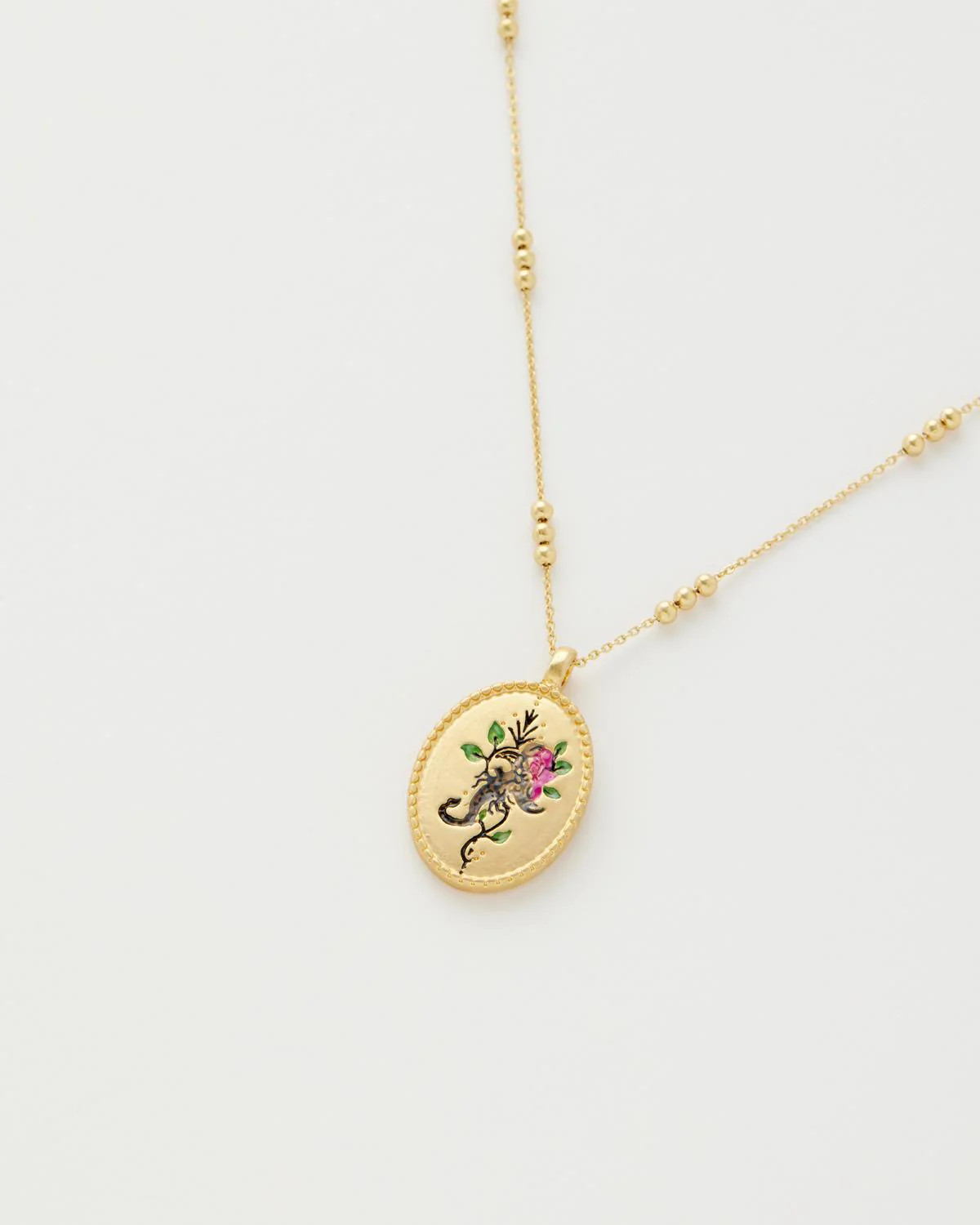 Scorpio Zodiac Necklace | Fable England