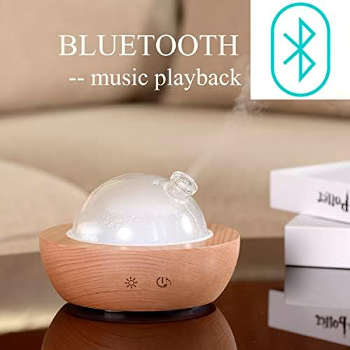 Kakoda Glass Essential Oil Diffuser ,Real Wood Base,Bluetooth Speaker,2023 Upgrade Aromatherapy Diff | Amazon (US)