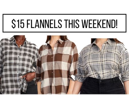 Time to stock up on flannels! I love the oversized boyfriend fits!

#LTKSeasonal #LTKsalealert #LTKfindsunder50