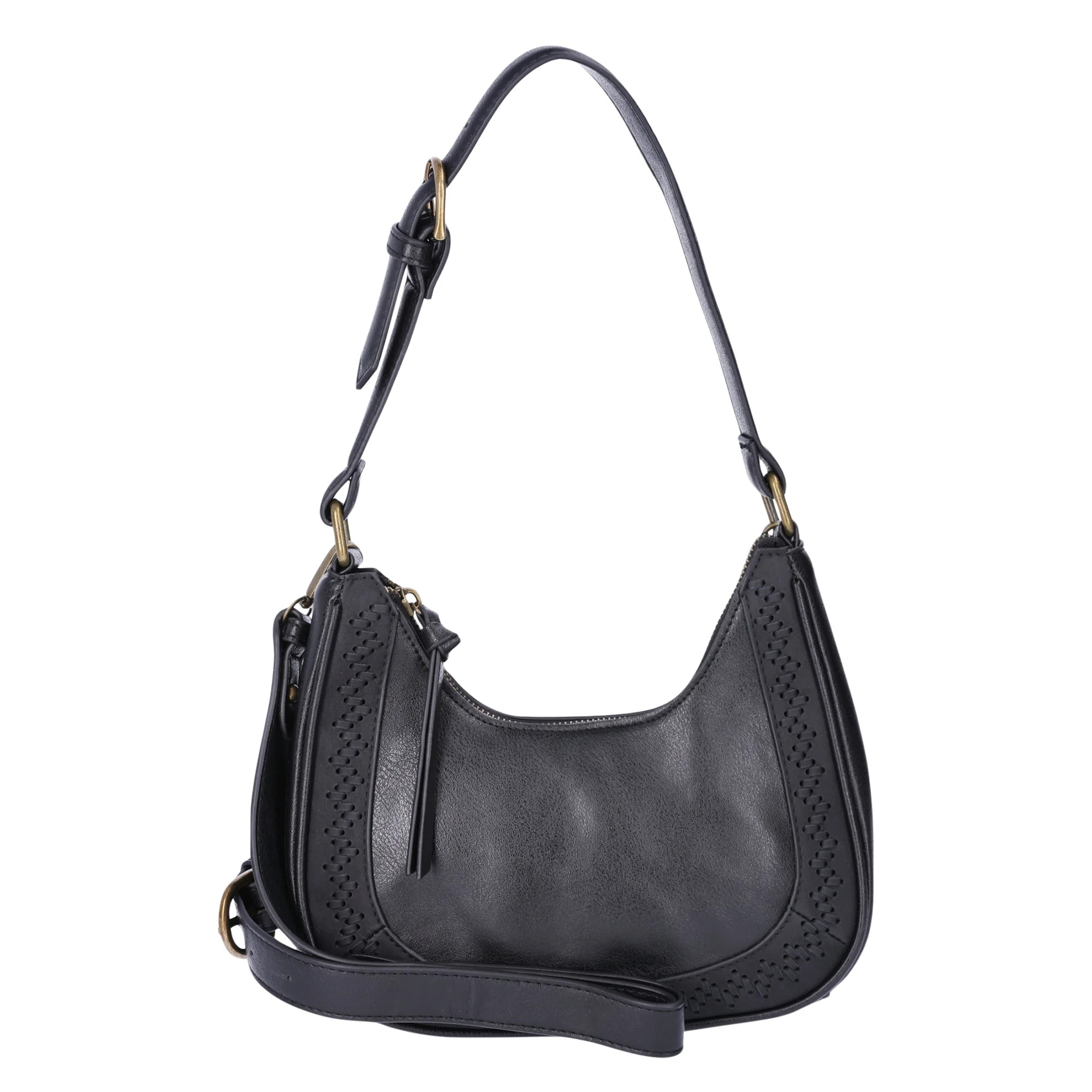 The Pioneer Woman Grace Women's Crossbody Handbag, Black | Walmart (US)