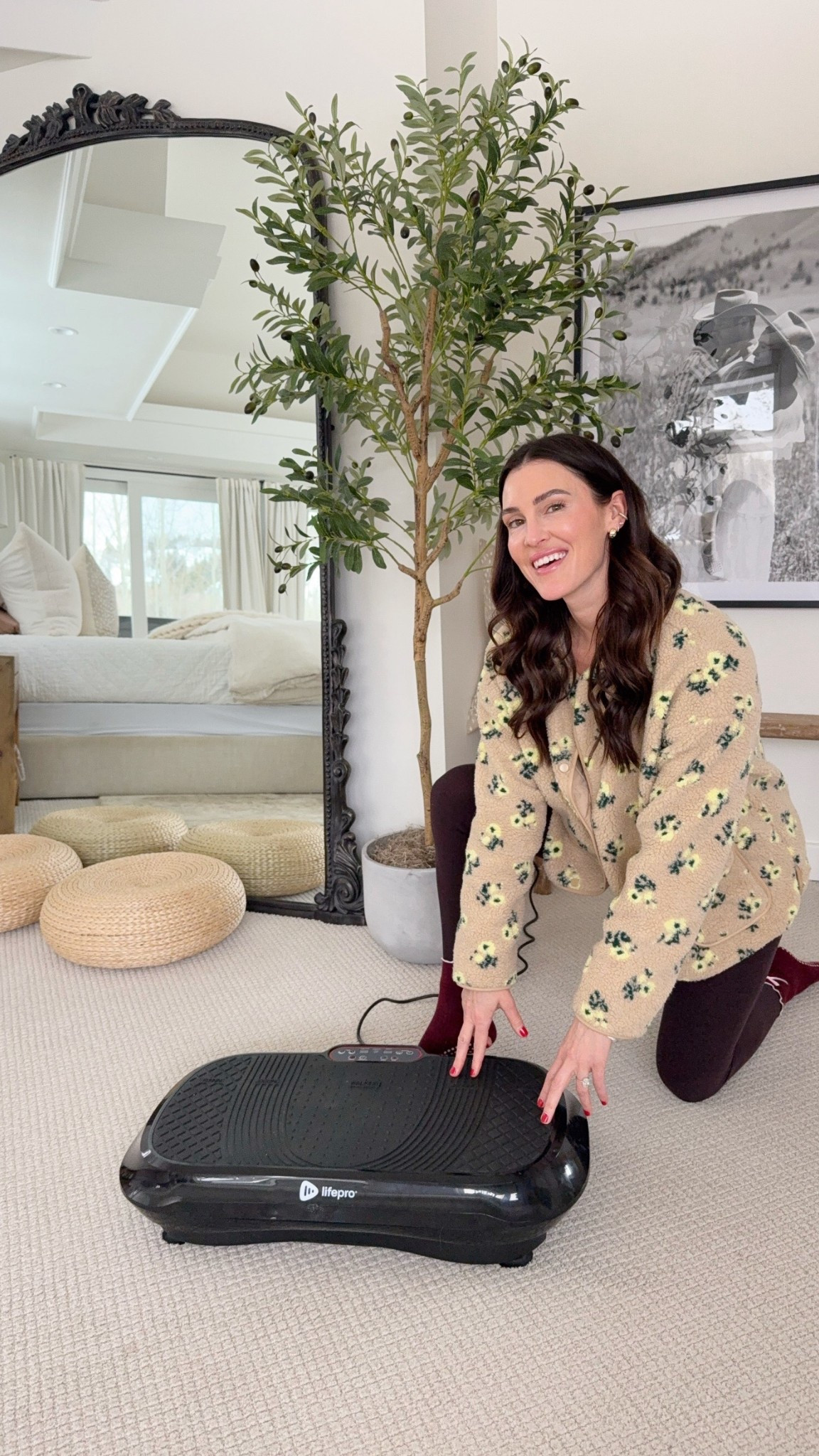 New spring fleece jacket 💫 wearing a small 

Wellness
Vibration plate 


#LTKselfcare #LTKActive #LTKootd