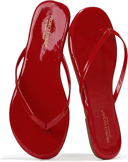 Project Cloud Flip Flops for Women Footwear- Lightweight and Memory Foam Insole Sandals for Women... | Amazon (US)