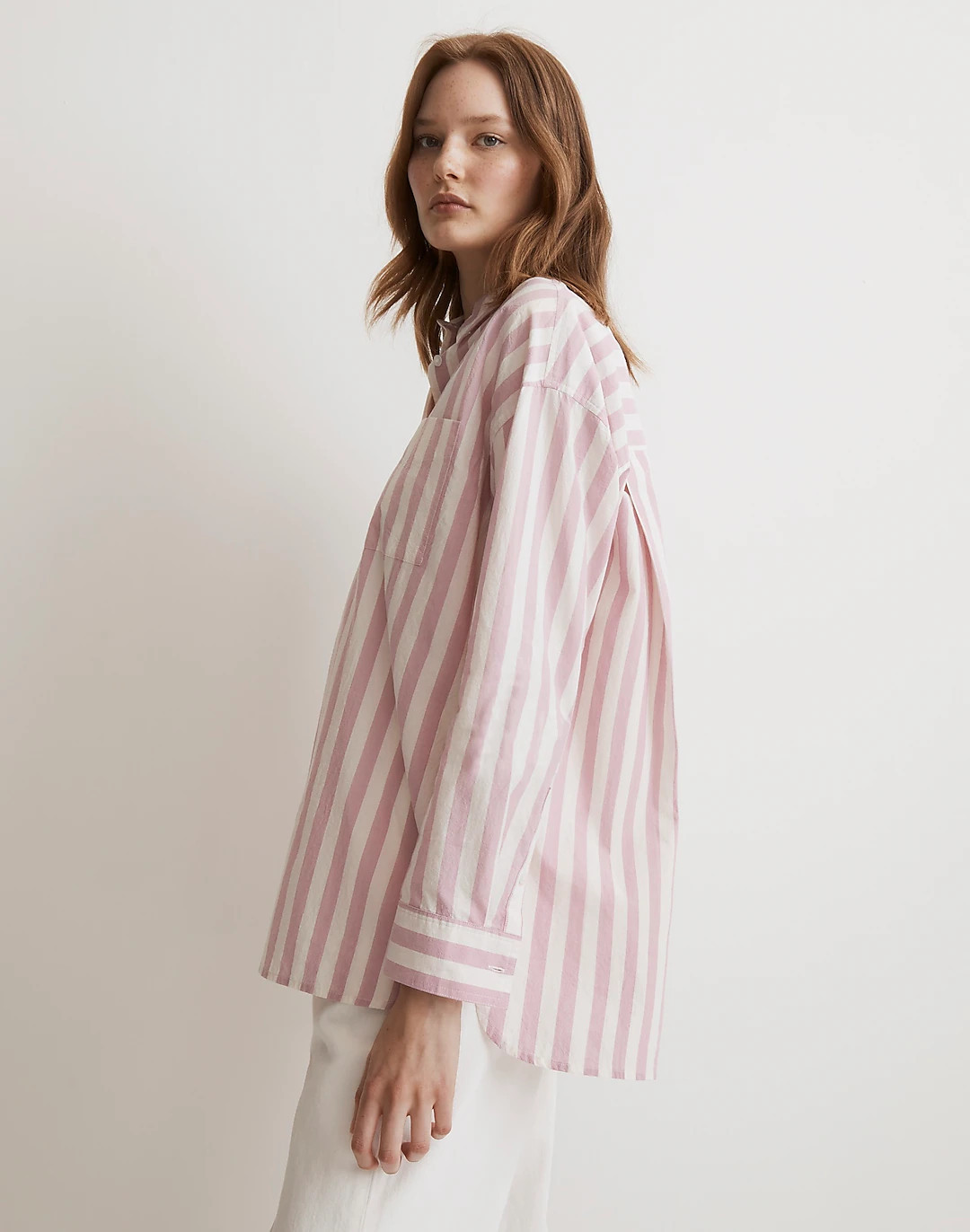 Signature Poplin Oversized Shirt | Madewell