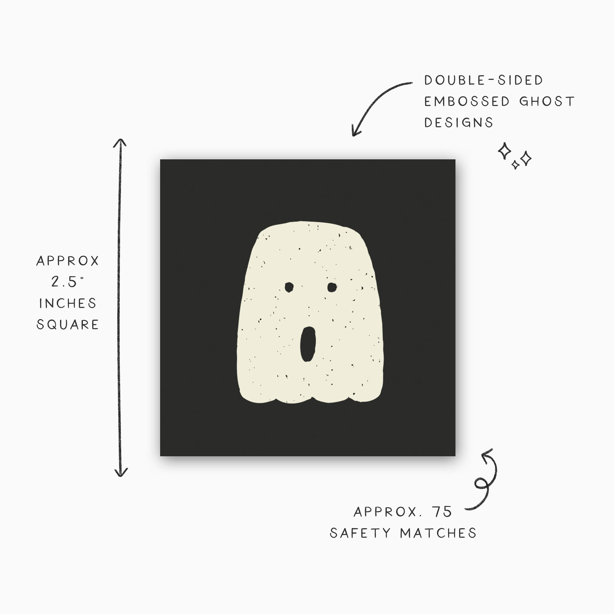 Halloween Ghosts Match Box | Pink Antlers