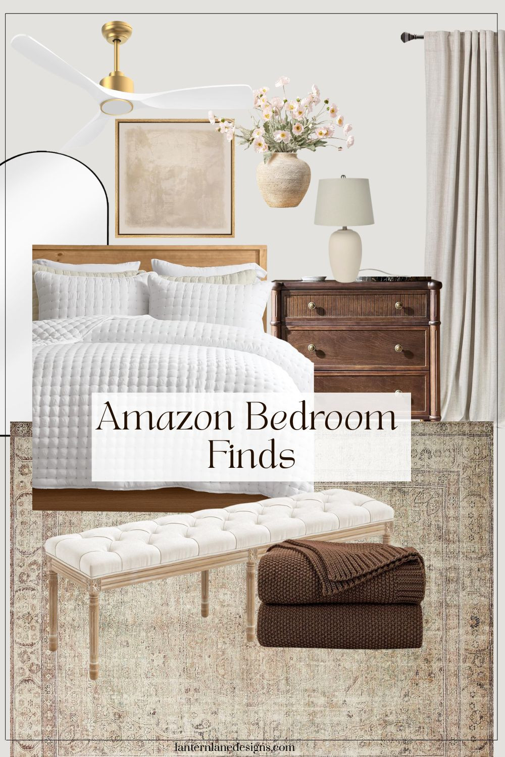 Want a cozy, designer-inspired bedroom without spending a fortune? These Amazon bedroom finds will instantly elevate your space with timeless, neutral decor. From plush bedding and elegant lighting to beautiful curtains, rugs, furniture, and cozy accents, these affordable picks create a warm, high-end look for less. Save this pin for your next bedroom refresh and discover the best budget-friendly Amazon home decor finds! 

 #LTKHome #LTKSaleAlert