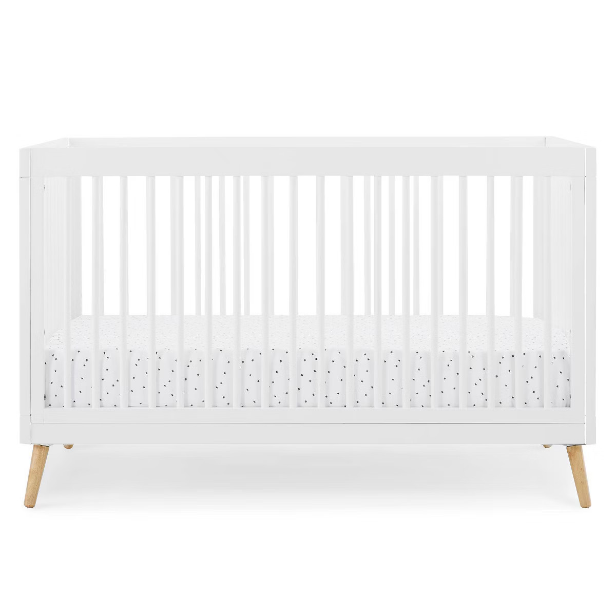 Delta Children Jordan 4-in-1 Convertible Crib - Gray | Target