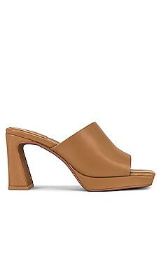 Jeffrey Campbell Caviar Mule Sandal in Dark Nude from Revolve.com | Revolve Clothing (Global)