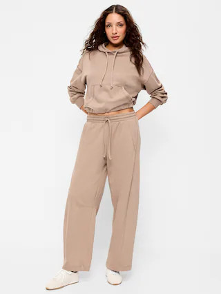 Mid-Rise SoComfy Barrel Sweatpants | Old Navy (US)