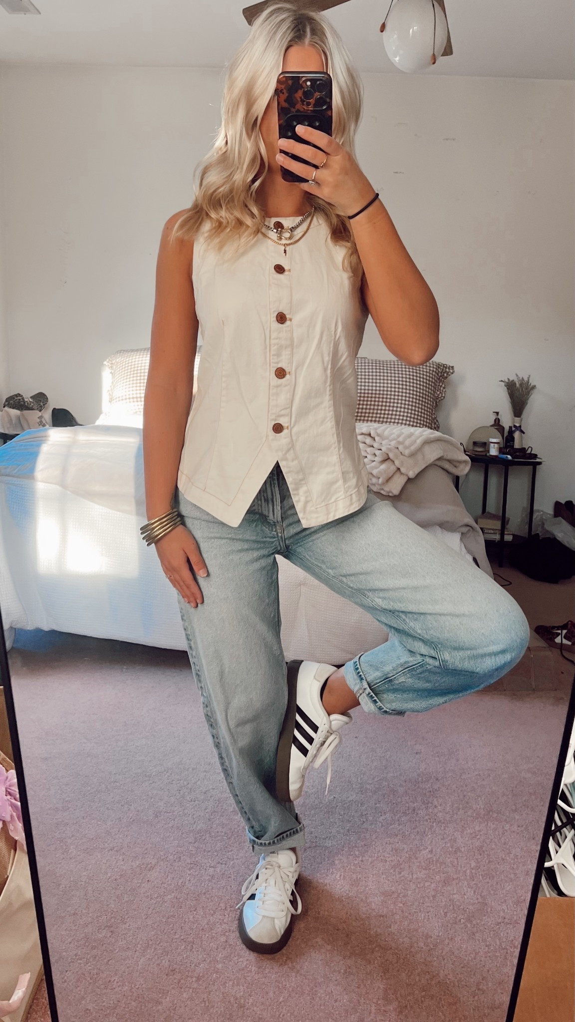 Wedding dress pickup outfit 🩷 perfect outfit for the transition to fall

#LTKPetite #LTKSeasonal #LTKSaleAlert