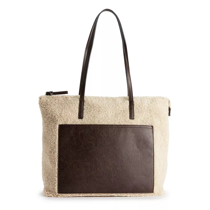 Sonoma Goods For Life® Sherpa Tote Bag | Kohl's
