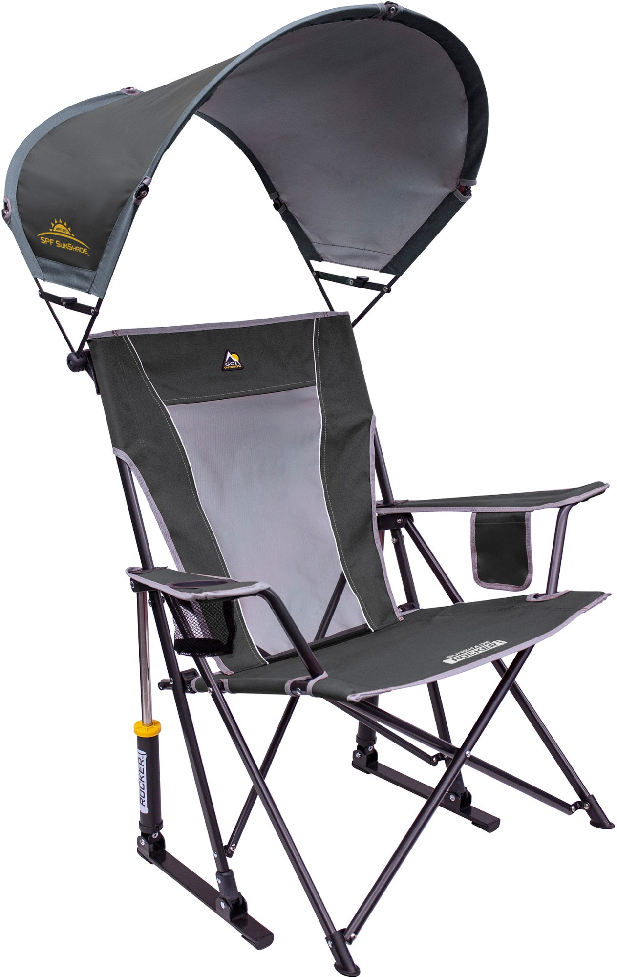GCI Outdoor Sunshade Rocker Chair Gray | REI