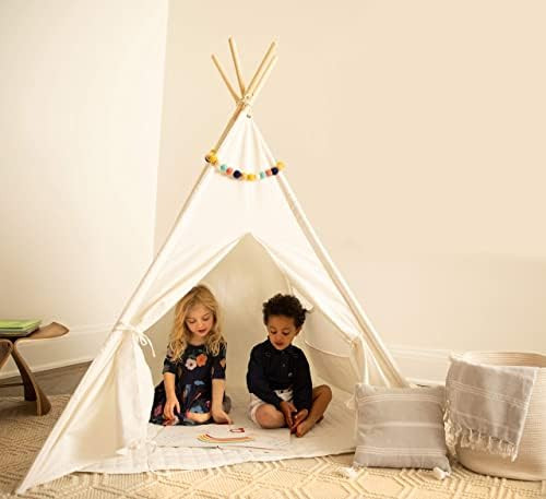 Kids Teepee Tent for Kids - with Light String | Teepee Tent for Kids | Kids Play Tent | Kids Teepee  | Amazon (US)