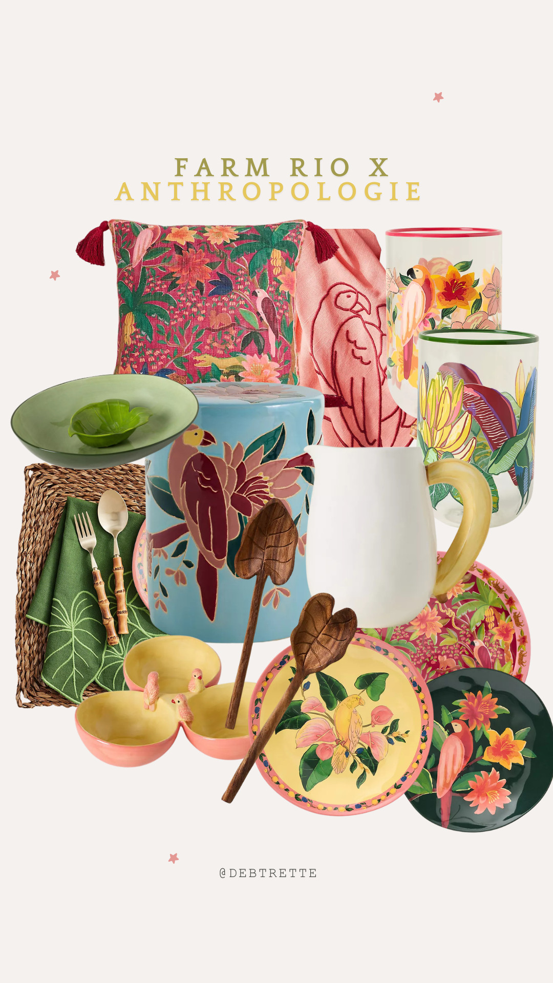 Totally Obsessed with the entire #farmrio x Anthroplogie collection  

 #LTKSeasonal #LTKHome